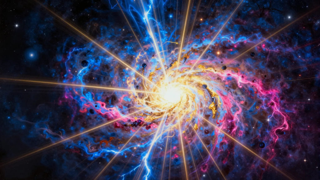 Cosmic Drift supernova Frame TV art