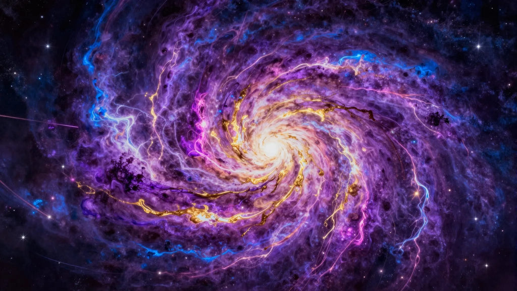 Cosmic Drift cosmic storm Frame TV art