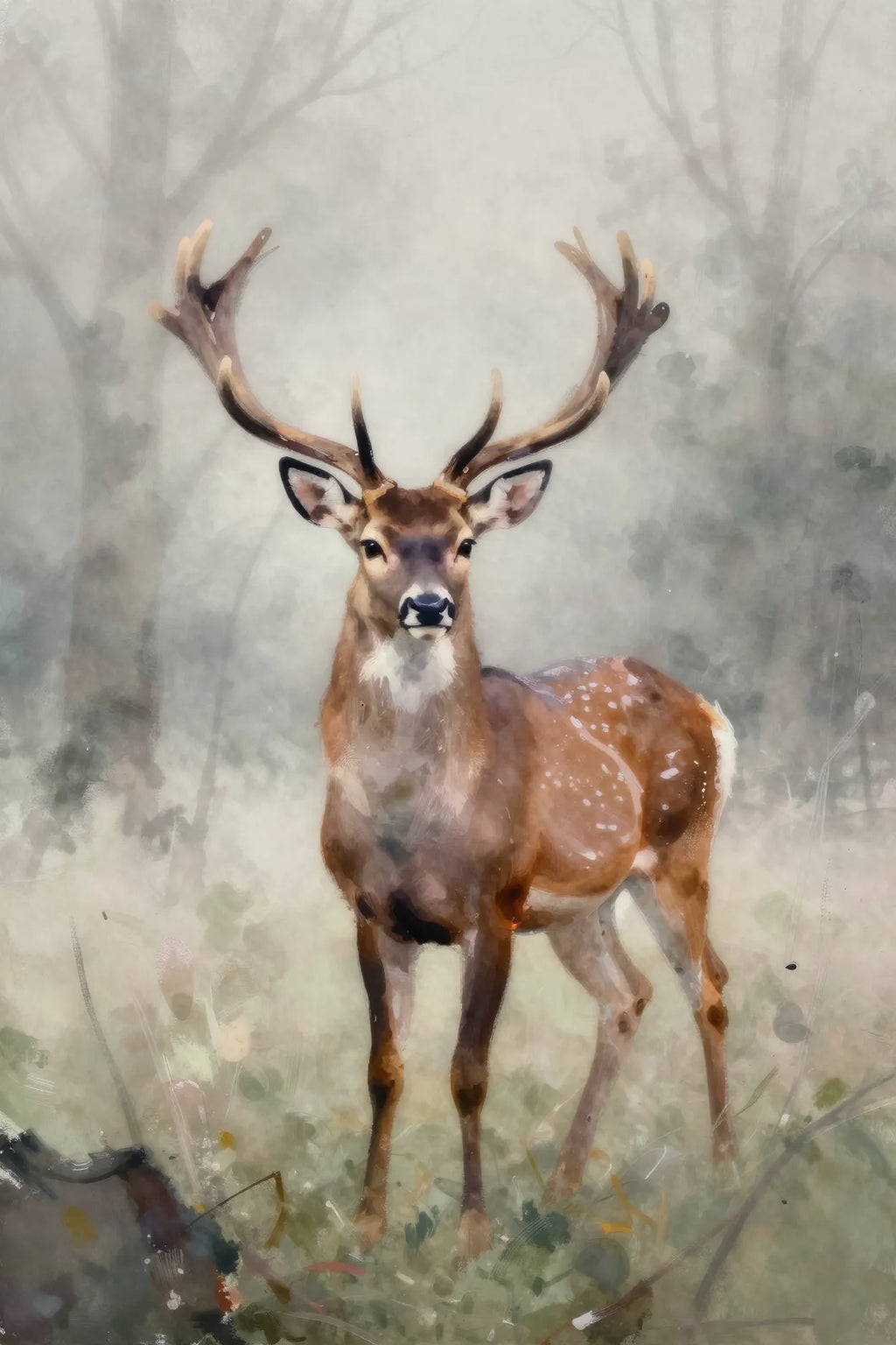 Kindred deer print 2:3 — Grace