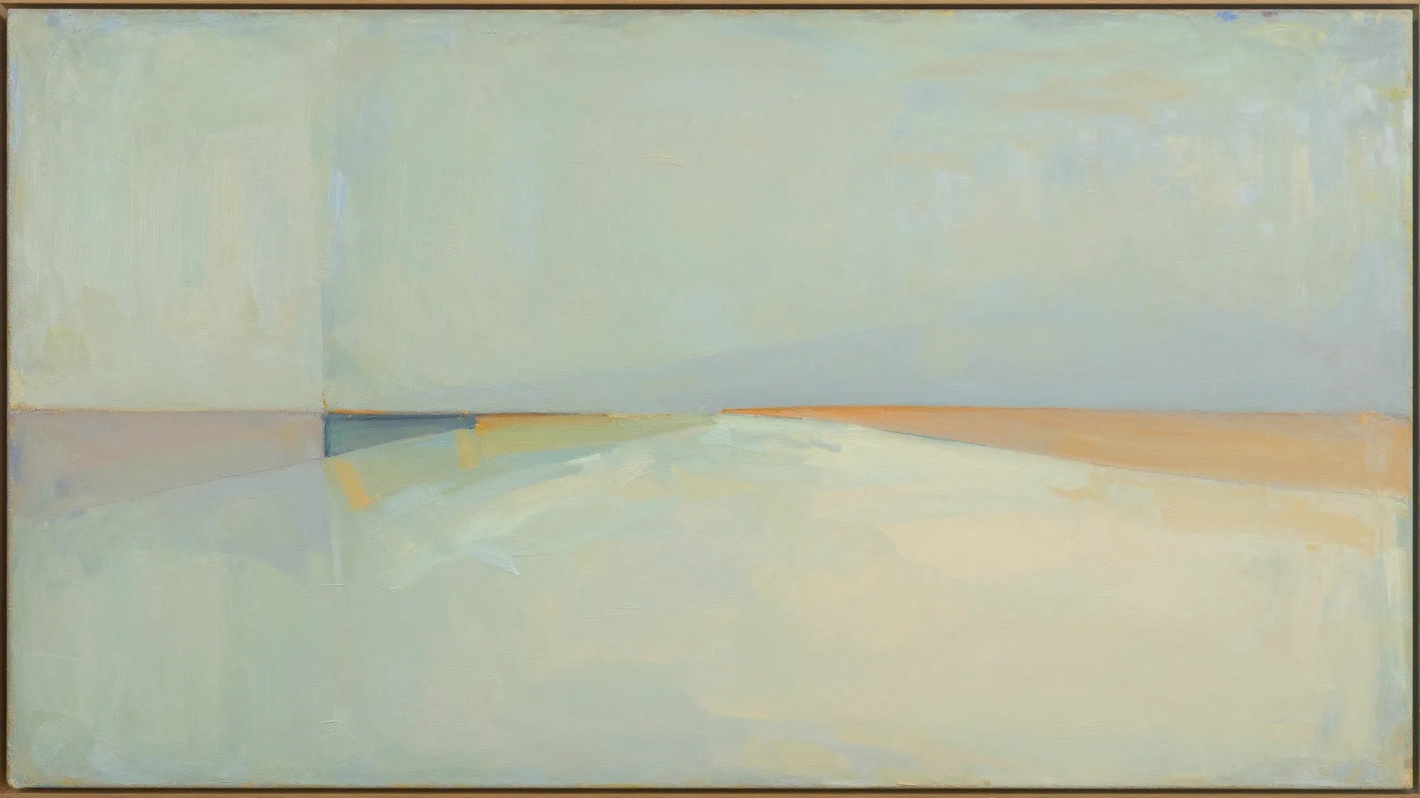 Painterly color-field Frame TV art
